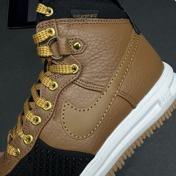 Nike Lunar Force 1 Duckboot Ale Brown Black 805899-202 Men’s Sizes - Picture 9 of 11